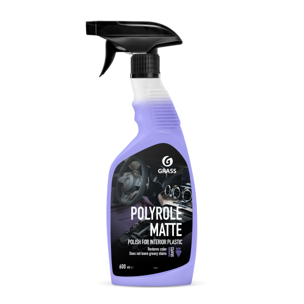 Plastmasas tīrīšanas polirolis Polyrole Matte Grapes 600 ml GRASS