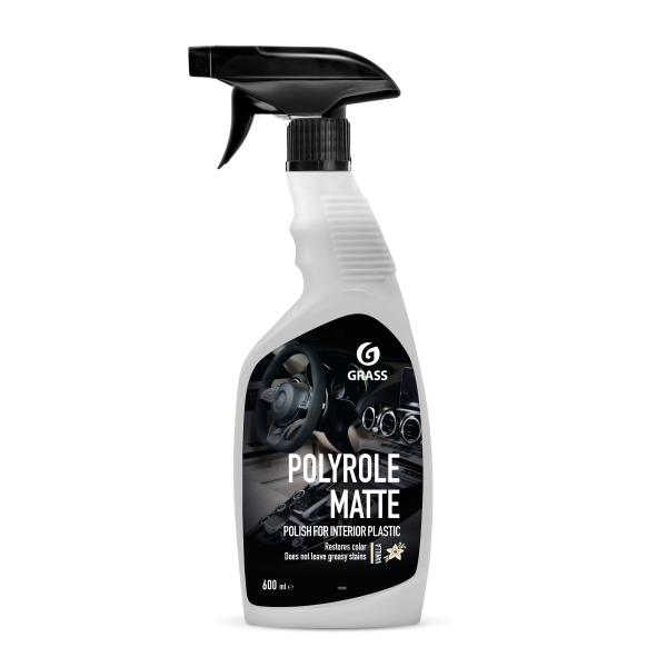 Plastmasas tīrīšanas polirolis Polyrole Matte Vanilla 600 ml GRASS