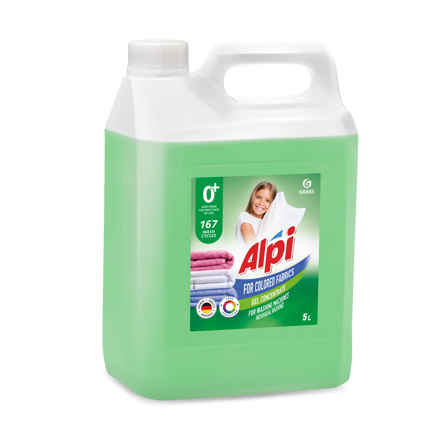 Skalbiklis spalvotiems audiniams ALPI COLOR 5 kg
