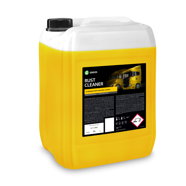 Stipri piesārņotu alumīnija virsmu tīrīšanas līdzeklis (degvielas bākām, diskiem) Rust Cleaner 5 kg GRASS