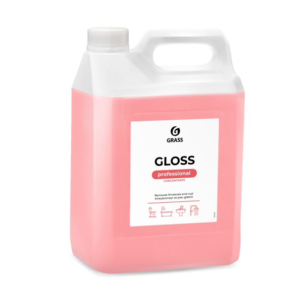 Vonios kambario valymo priemonė Gloss Concentrate 5,5 kg GRASS