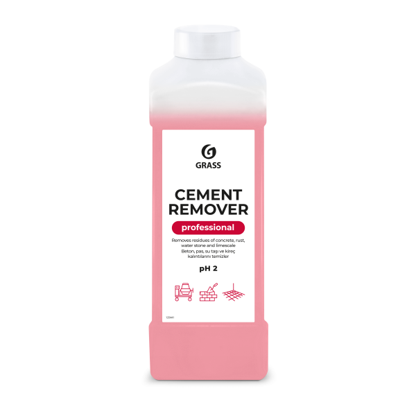 Priemonė valymui po remonto, cemento valiklis Cement Remover 1L GRASS