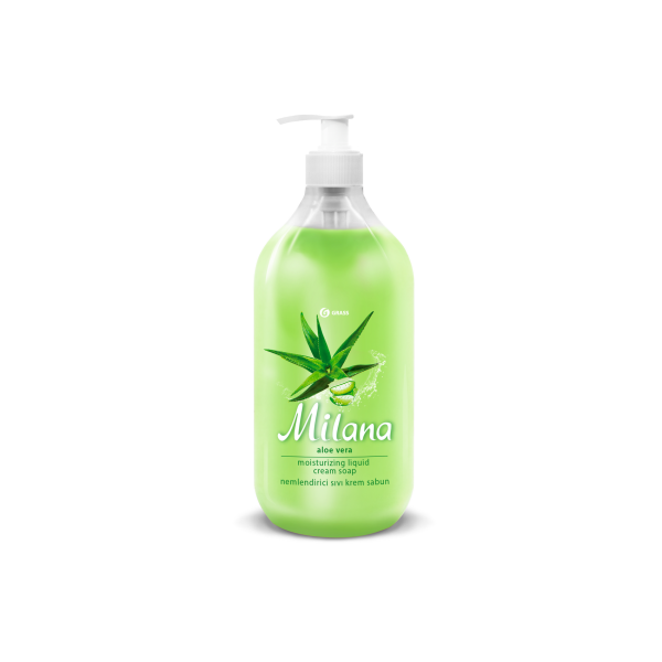 Šķidrās roku ziepes MILANA Aloe Vera ar alveju 500 ml GRASS
