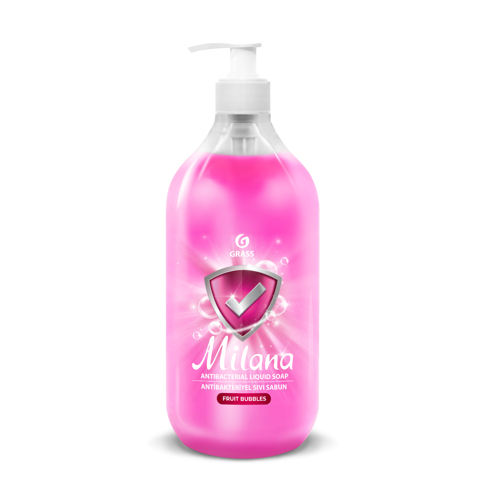 Skystas rankų muilas Milana Vaisių burbuliukai 1000 ml