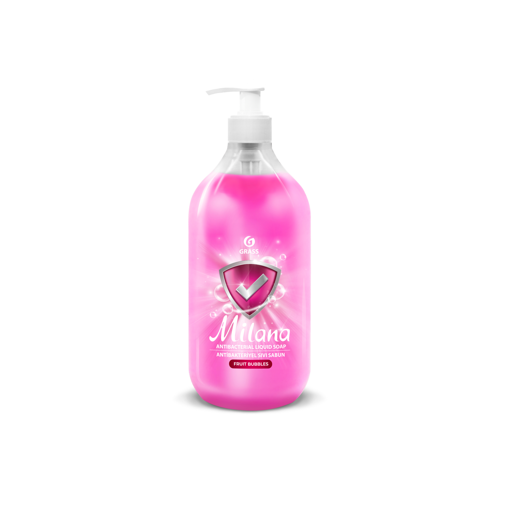 Skystas rankų muilas Milana Vaisių burbuliukai 500 ml GRASS