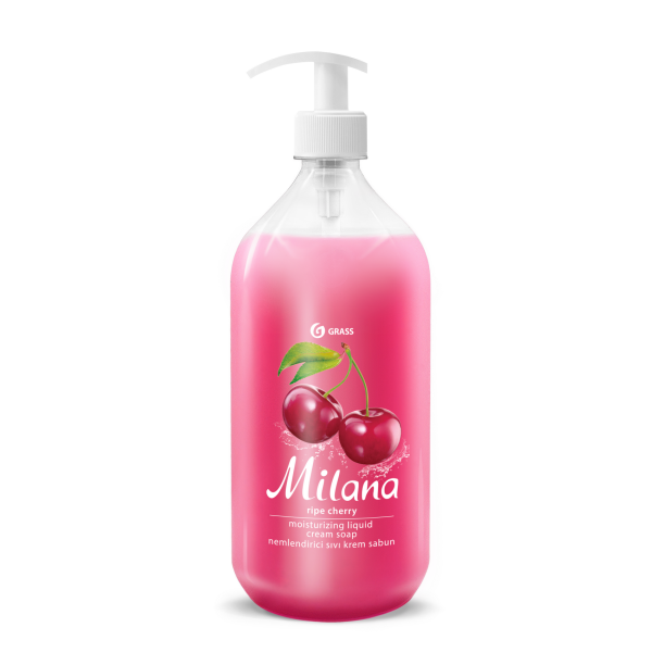 Skystas kreminis muilas Milana Prinokusi vyšnia 1000 ml