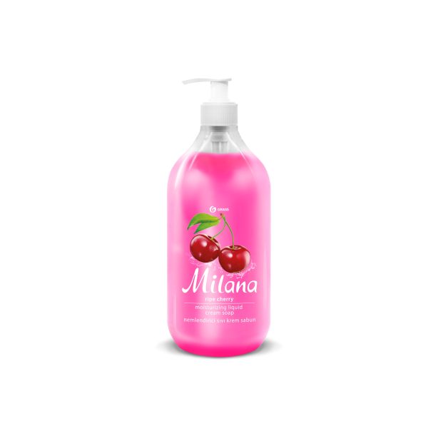 Skystas rankų muilas Milana Prinokusi vyšnia 500 ml GRASS