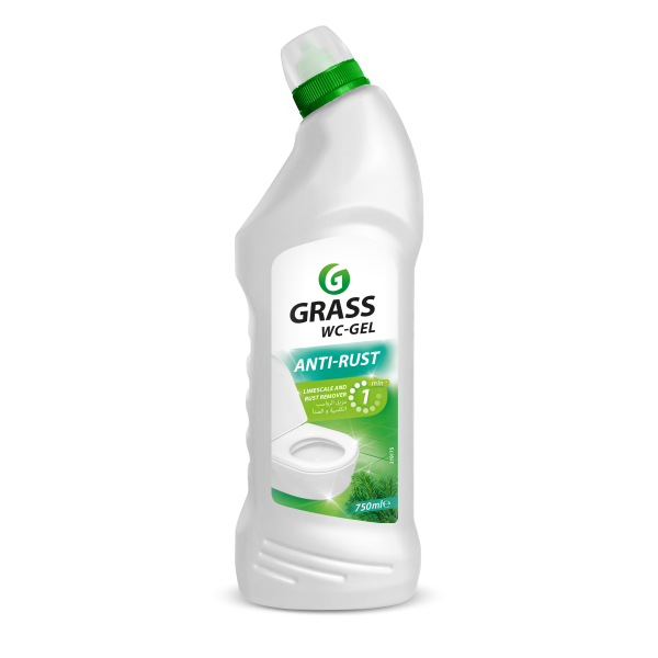 Tualetes un WC tīrīšanas līdzeklis WC-Gel 750 ml GRASS