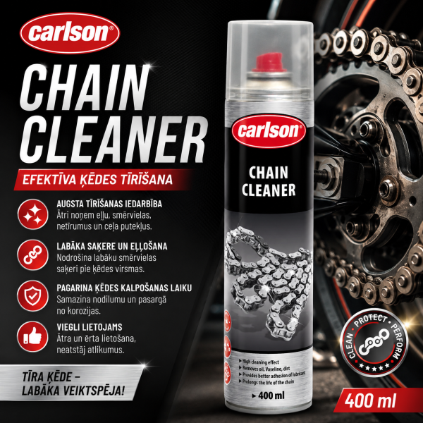 Kēdes tīrīšanas līdzeklis Chain Cleaner 400 ml CARLSON