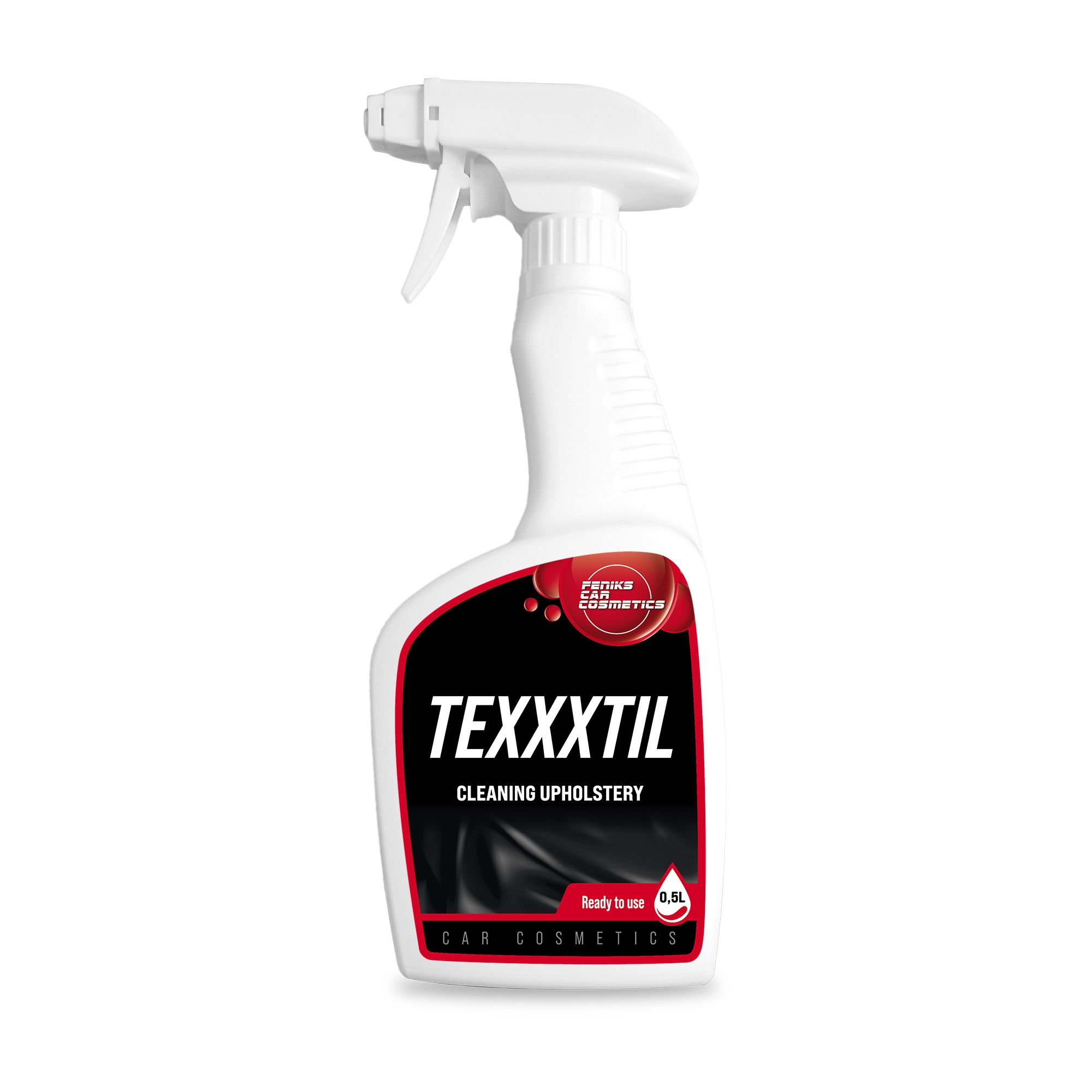 Tekstila un apdares tīrīšanas līdzeklis TEXXXTIL 500 ml