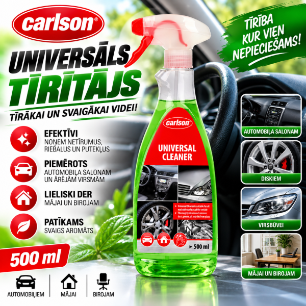 Universāls tīrīšanas līdzeklis Universal Cleaner 500 ml Carlson