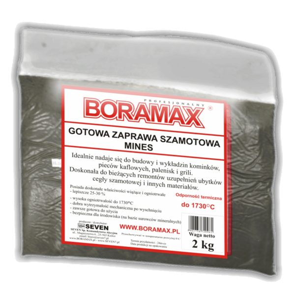 Šamota māla masa kamīnam un krāsnīm 2 kg