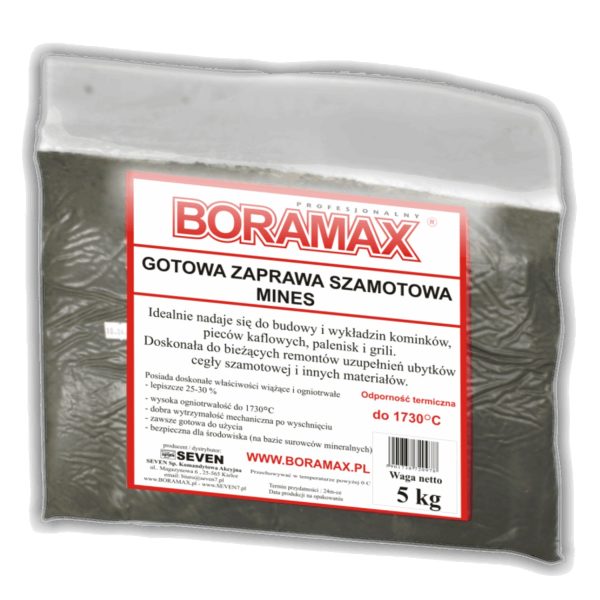 Šamota māla masa kamīnam un krāsnīm 2 kg